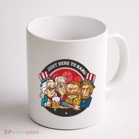 Just Here To Bang American Presidents Coffee Mug thumb 1