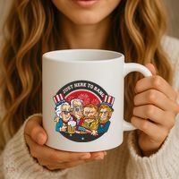 Just Here To Bang American Presidents Coffee Mug thumb 3