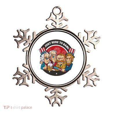 Just Here To Bang American Presidents Ornament