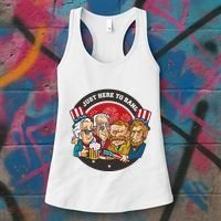 Just Here To Bang American Presidents Women's Tank Top thumb 3