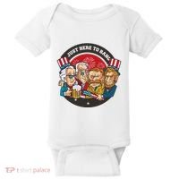 Just Here To Bang American Presidents Baby Bodysuit thumb 0