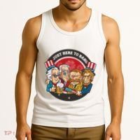 Just Here To Bang American Presidents Tank Top thumb 3