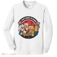 Just Here To Bang American Presidents Kids Long Sleeve Shirt thumb 0