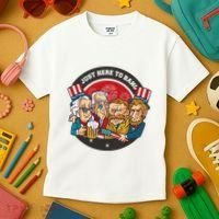 Just Here To Bang American Presidents Kids T-Shirt thumb 3