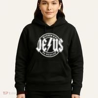 Jesus Highway To Heaven Pray Catholic Faith Based Hoodie thumb 5