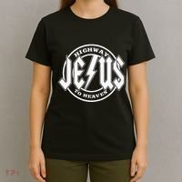 Jesus Highway To Heaven Pray Catholic Faith Based T-Shirt thumb 4