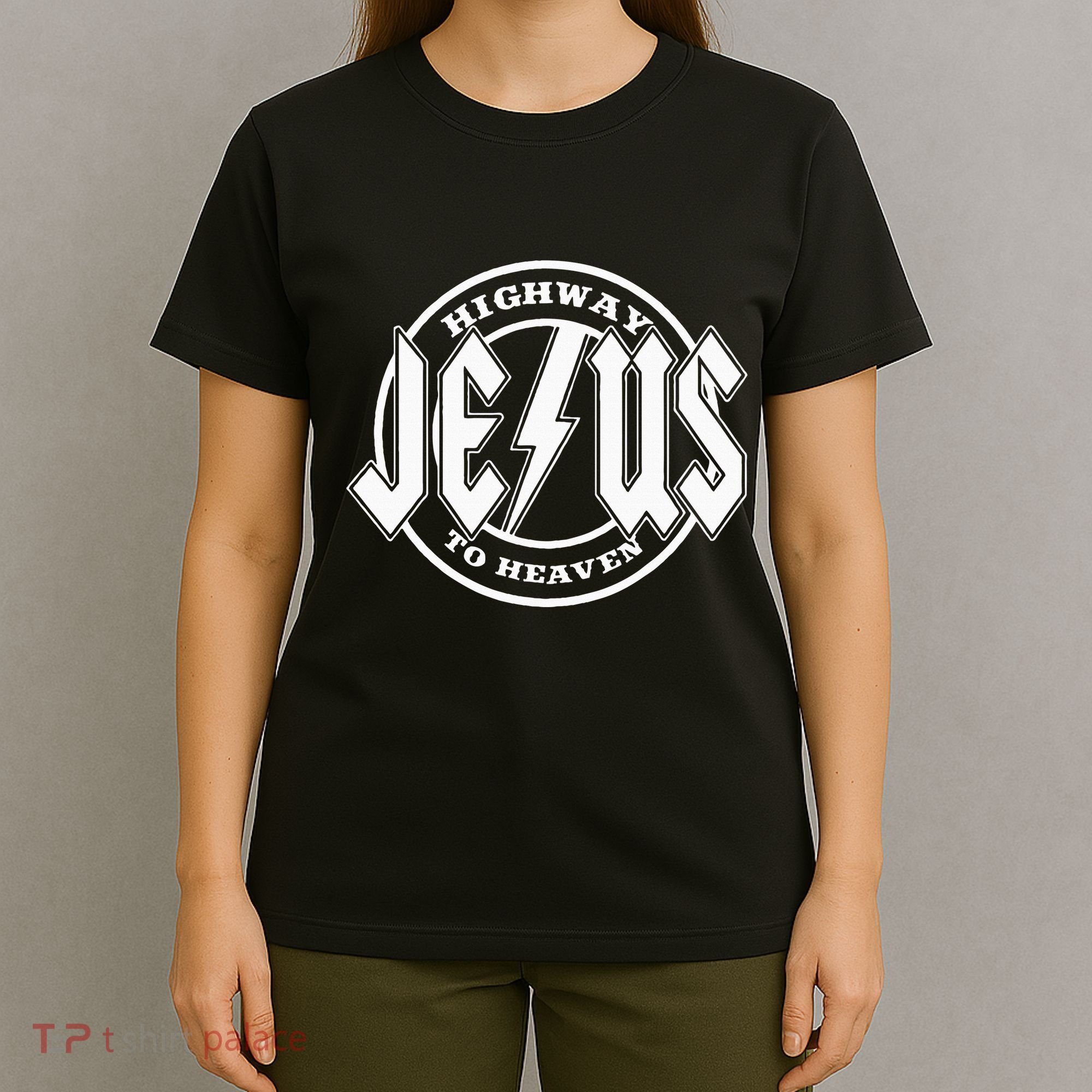 Jesus Highway To Heaven Pray Catholic Faith Based T-Shirt