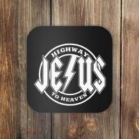 Jesus Highway To Heaven Pray Catholic Faith Based Coaster thumb 0