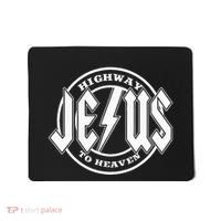 Jesus Highway To Heaven Pray Catholic Faith Based Mousepad thumb 0