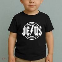 Jesus Highway To Heaven Pray Catholic Faith Based Toddler T-Shirt thumb 2