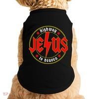 Jesus Highway To Heaven Christian Bible Verse Faith Prayer Doggie Tank thumb 0