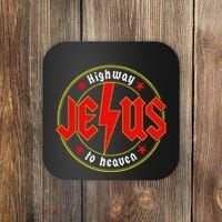 Jesus Highway To Heaven Christian Bible Verse Faith Prayer Coaster thumb 0