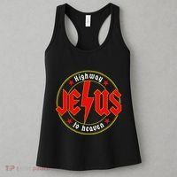 Jesus Highway To Heaven Christian Bible Verse Faith Prayer Women's Tank Top thumb 3