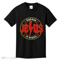 Jesus Highway To Heaven Christian Bible Verse Faith Prayer Kids T-Shirt thumb 0