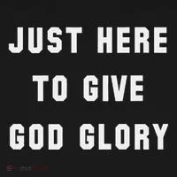 Just Here To Give God Glory Women's Long Sleeve Shirt thumb 2