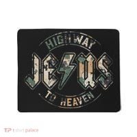 Jesus Highway To Heaven Camo Camouflage Mousepad thumb 0