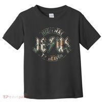Jesus Highway To Heaven Camo Camouflage Toddler T-Shirt thumb 0