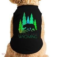 Jackson Hole Wyoming Bear And Trees Jackson Hole Doggie Tank thumb 0