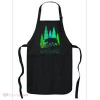 Jackson Hole Wyoming Bear And Trees Jackson Hole Apron thumb 0