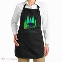 Jackson Hole Wyoming Bear And Trees Jackson Hole Apron thumb 2