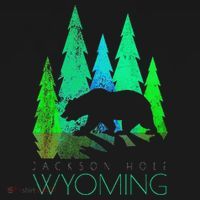 Jackson Hole Wyoming Bear And Trees Jackson Hole Sweatshirt thumb 3