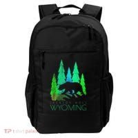 Jackson Hole Wyoming Bear And Trees Jackson Hole Backpack thumb 0