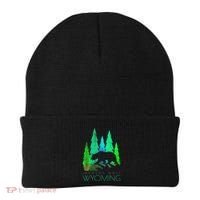 Jackson Hole Wyoming Bear And Trees Jackson Hole Beanie thumb 0