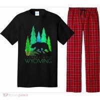 Jackson Hole Wyoming Bear And Trees Jackson Hole Pajama Set thumb 0