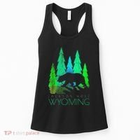 Jackson Hole Wyoming Bear And Trees Jackson Hole Women's Tank Top thumb 0