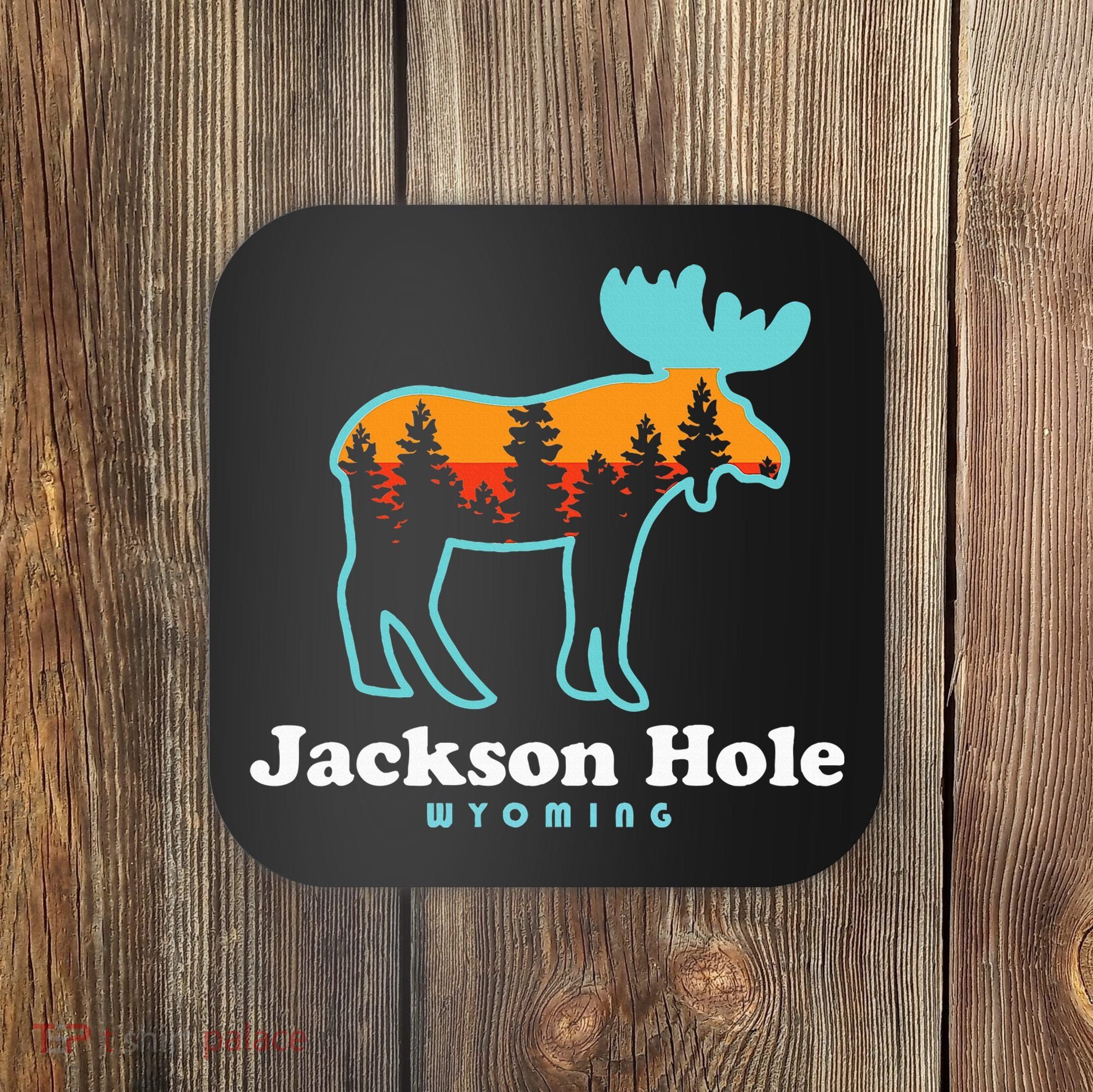 Jackson Hole Wyoming Moose Mountains Grand Tetons Coaster