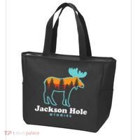 Jackson Hole Wyoming Moose Mountains Grand Tetons Tote Bag thumb 3
