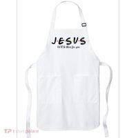 Jesus He Will Be There For You Christian Apron thumb 0