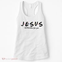 Jesus He Will Be There For You Christian Women's Tank Top thumb 0