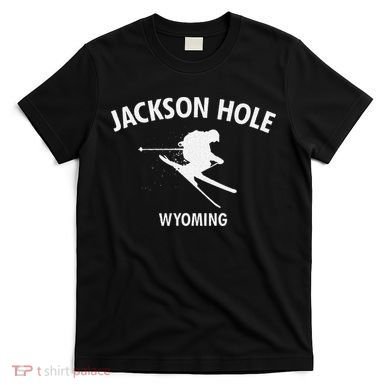Jackson Hole Wyoming Skiing T-Shirt