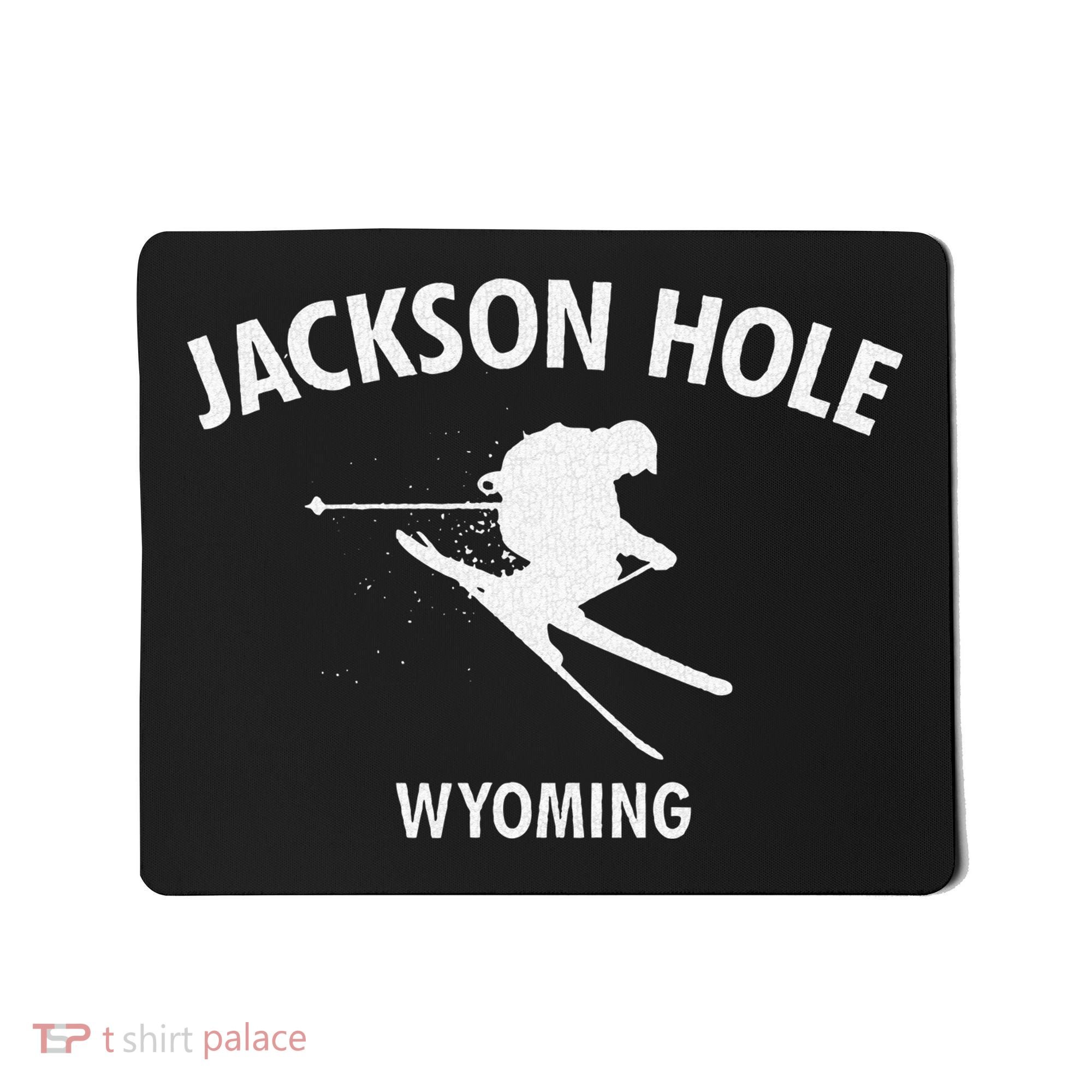Jackson Hole Wyoming Skiing Mousepad