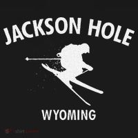 Jackson Hole Wyoming Skiing Mousepad thumb 1