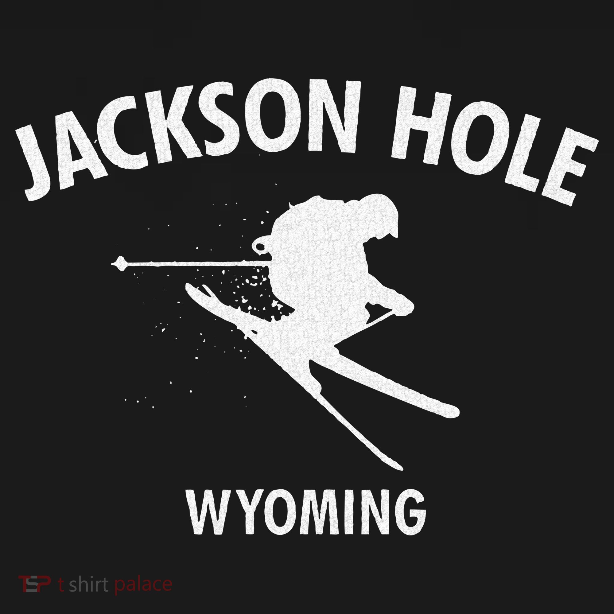 Jackson Hole Wyoming Skiing Women's Tank Top