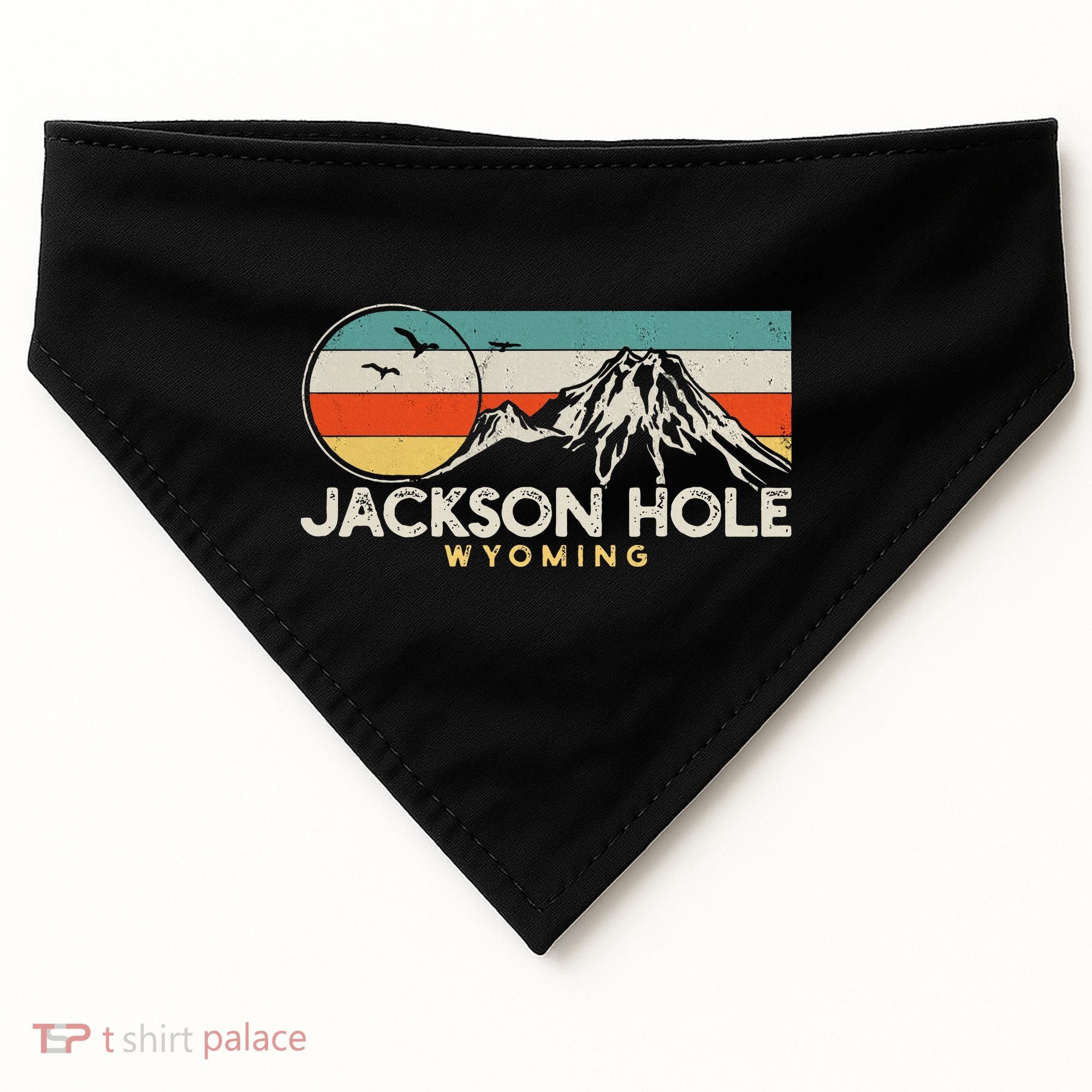 Jackson Hole Wyoming Travel USA-Made Doggie Bandana