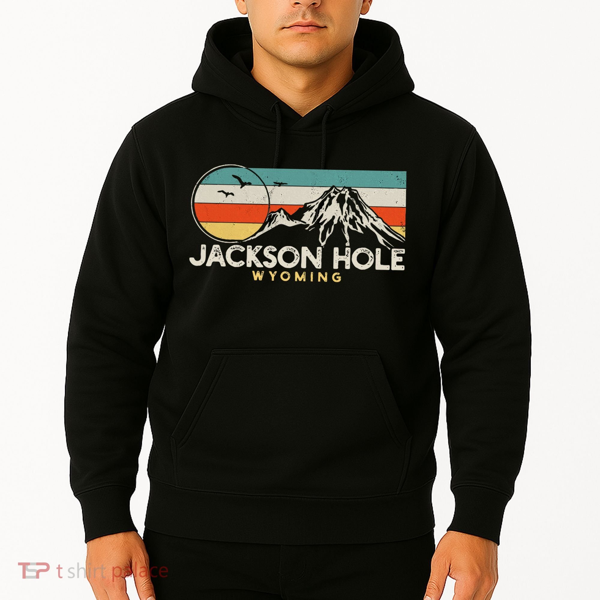 Jackson Hole Wyoming Travel Hoodie