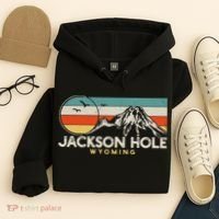 Jackson Hole Wyoming Travel Hoodie thumb 4
