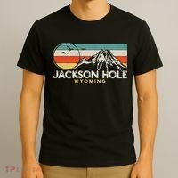 Jackson Hole Wyoming Travel T-Shirt thumb 3