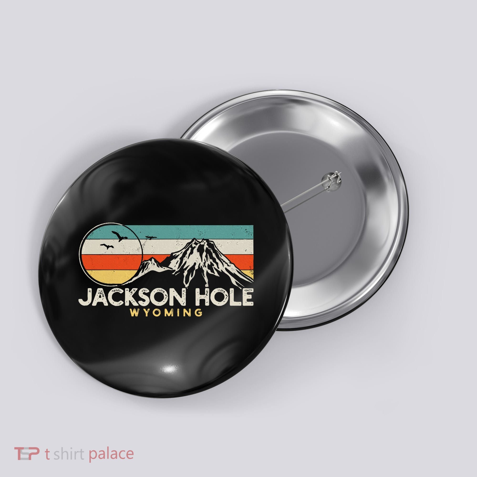 Jackson Hole Wyoming Travel Button