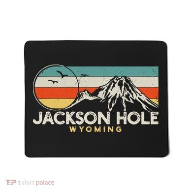 Jackson Hole Wyoming Travel Mousepad