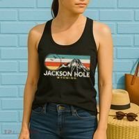 Jackson Hole Wyoming Travel Women's Tank Top thumb 2