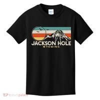 Jackson Hole Wyoming Travel Kids T-Shirt thumb 0