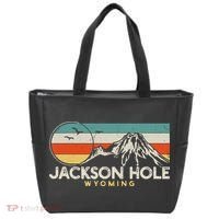 Jackson Hole Wyoming Travel Tote Bag thumb 0