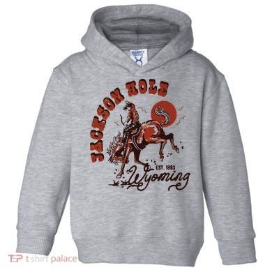 Jackson Hole Wyoming Toddler Hoodie