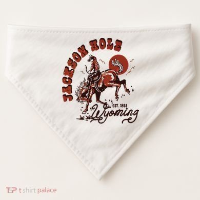 Jackson Hole Wyoming USA-Made Doggie Bandana
