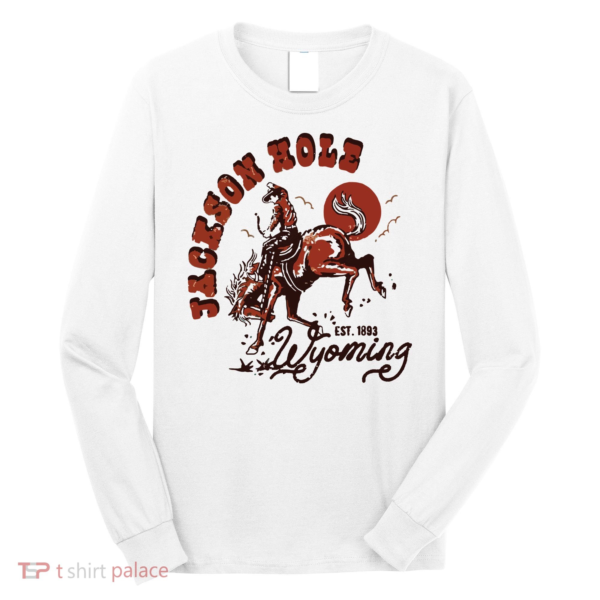 Jackson Hole Wyoming Long Sleeve Shirt