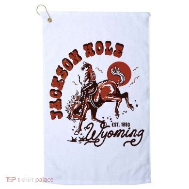 Jackson Hole Wyoming Golf Towel